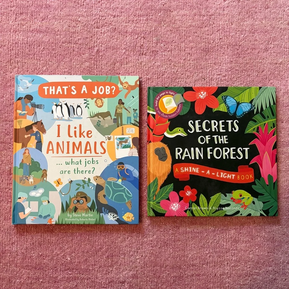 Usborne Kane Miller I Like Animals Jobs & Secrets of the Rain Forest